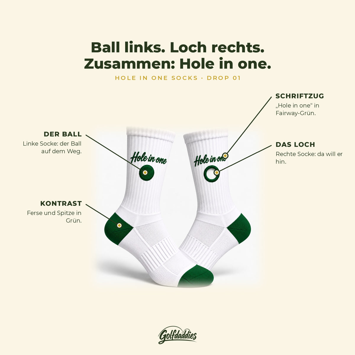 Hole in One Socks
